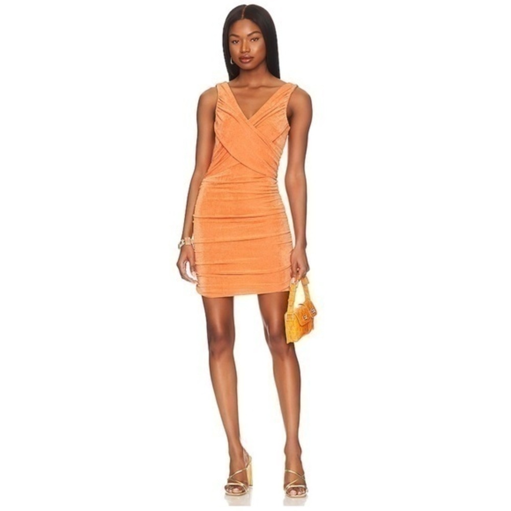 Likely Maira Mini Dress in Birds of Paradise Orange Size 4